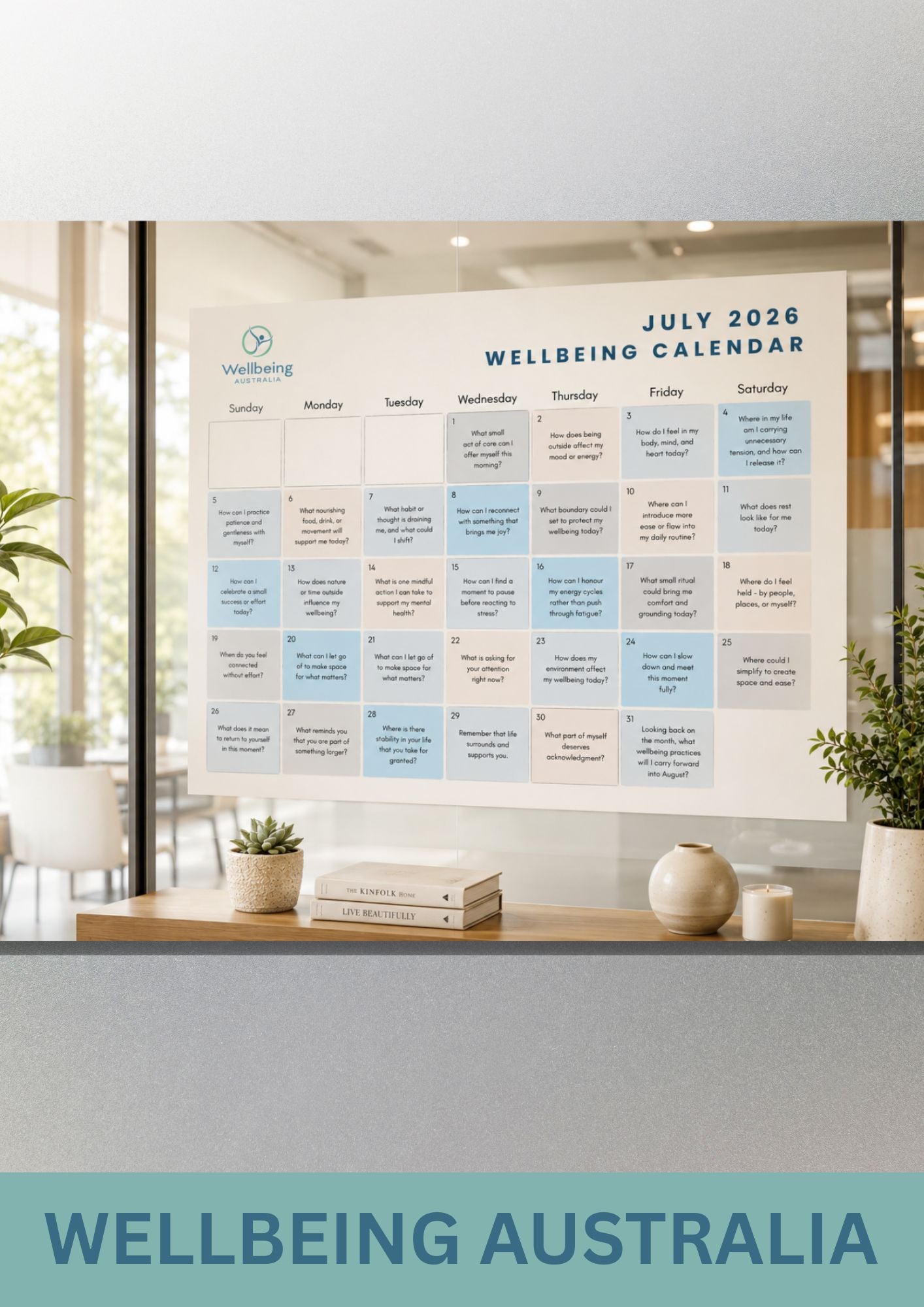 Your July 2026 Wellbeing Calendar