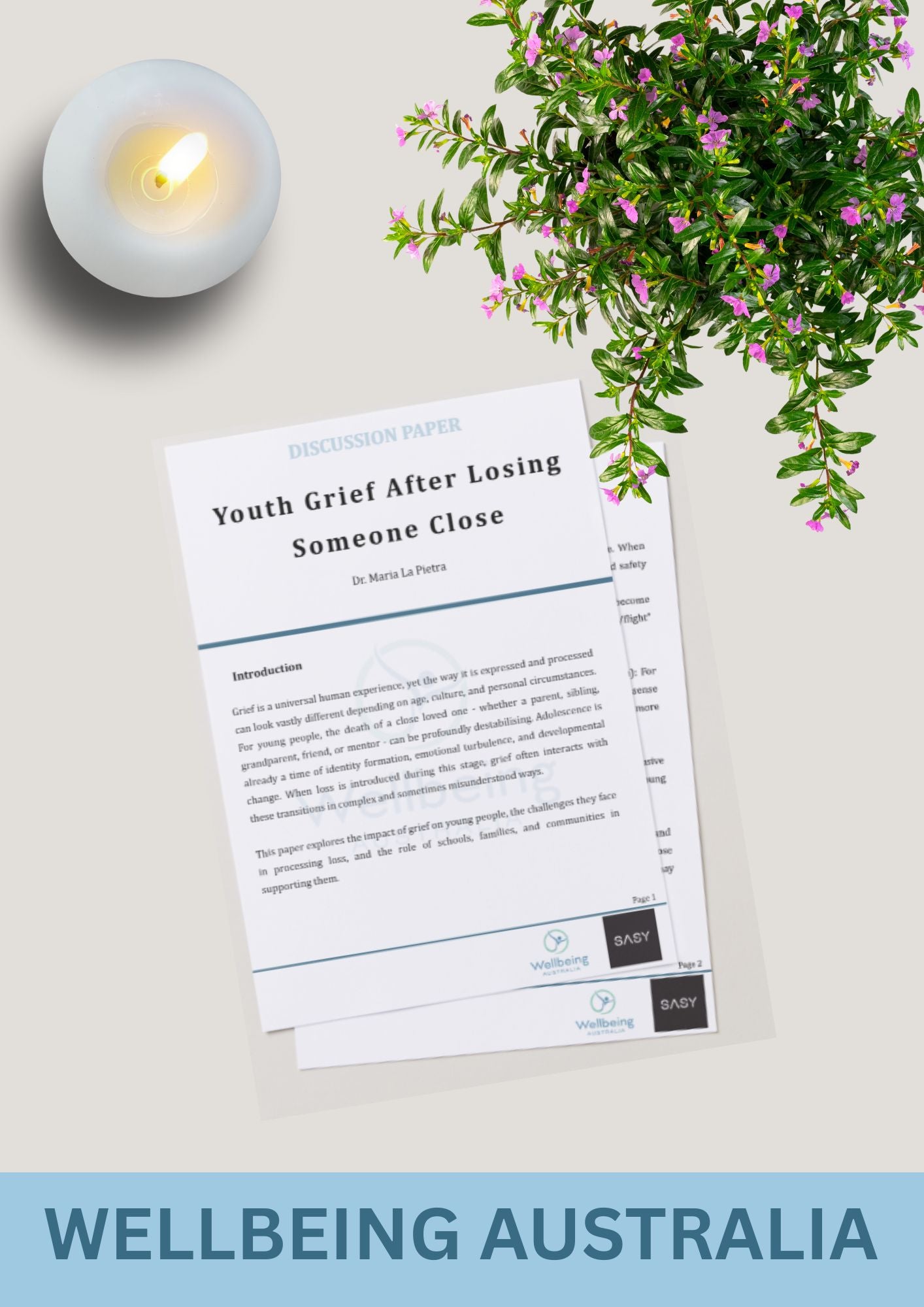 Discussion Paper: Youth Grief After Losing Someone Close